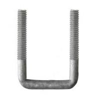 75 x 150mm 3 x 6 Square bottom 1/2 BSW U-Bolt HDG